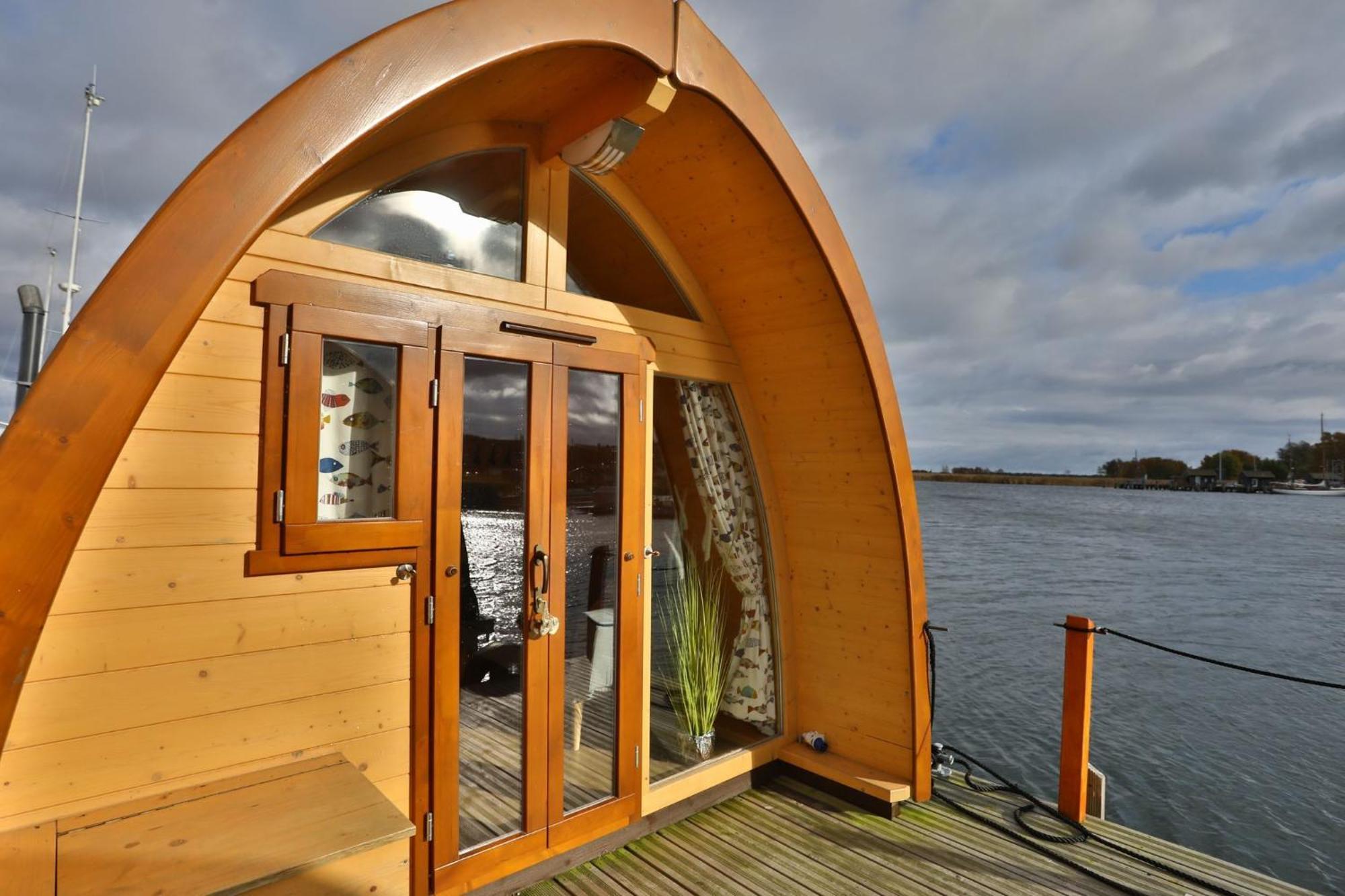 Hausboot Dotterbart Hotel Gager Bagian luar foto